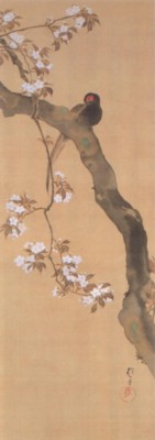 《花鳥十二ヶ月図：３月　桜に雉子図（さくらにきじず）》