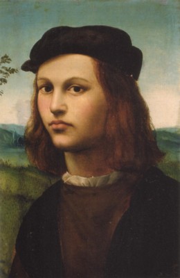 リドルフォ・デル・ギルランダイオ《若者の肖像》